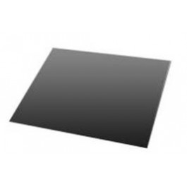 vloerplaat staal 80 x 100cm rechthoek (zwart of grijs) | 123rookkanaal