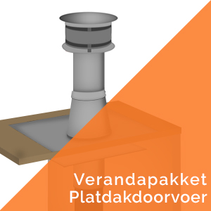 verandapakket platdak